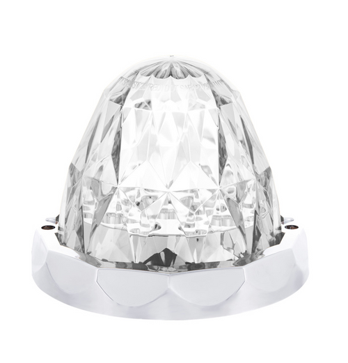 Double Fury 19 LED Dual Function Crystal Watermelon Light Kit With Bezel-Red & Green LED/Clear Lens