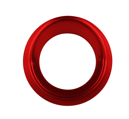 Candy Color Small Gauge Cover With Visor-Candy Red