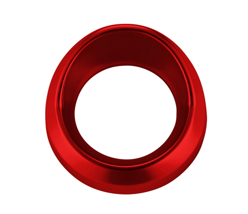 Candy Color Small Gauge Cover With Visor-Candy Red