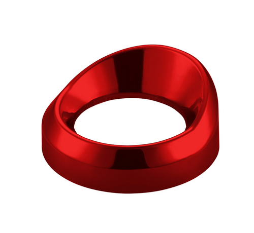 Candy Color Small Gauge Cover With Visor-Candy Red