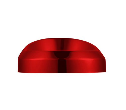 Candy Color Small Gauge Cover With Visor-Candy Red