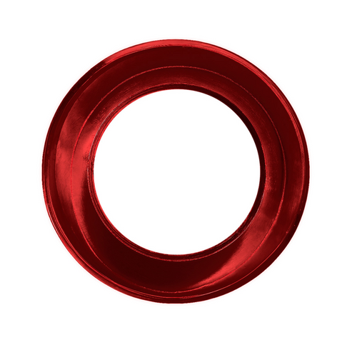 Candy Color Small Gauge Cover With Visor-Candy Red