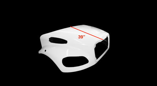 Hood fits Freightliner M2-106 2005+ Bussiness Class (W/ No Bezel Holes) 39" Centerline