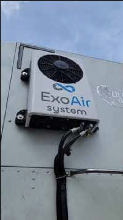 Exo-Air AC unit, system Split, Color White (Plastic Cover)