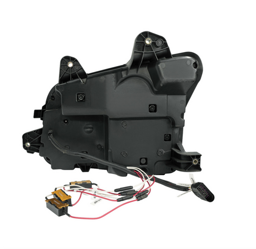 High Power LED Blackout Headlight With LED Turn Signal & Light Bar For 2015-2025 Kenworth T880-Passenger