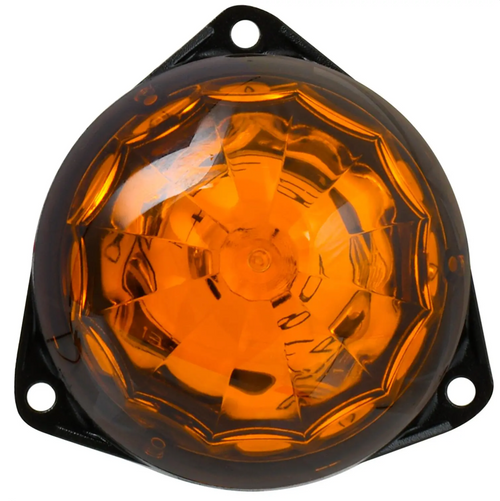 Blue/Clear Mini Super Star Watermelon Surface Mount LED Sealed Light