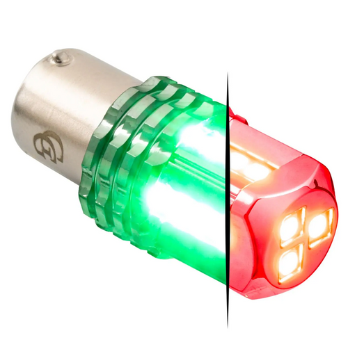 Red/Green 1157 Dual Color LED Bulb 1pc/Pack