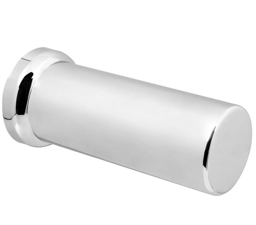 5" Tube Lug Nut Cover with Flange Screw-on 33mm, Size2-3/16" Dia x 5" H