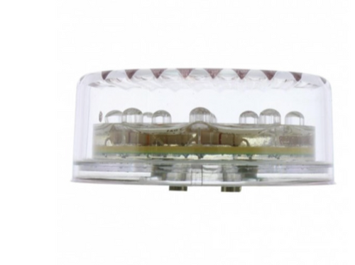 13 LED 2-1/2" Round Light (Clearance/Marker) - Amber LED/Clear Lens