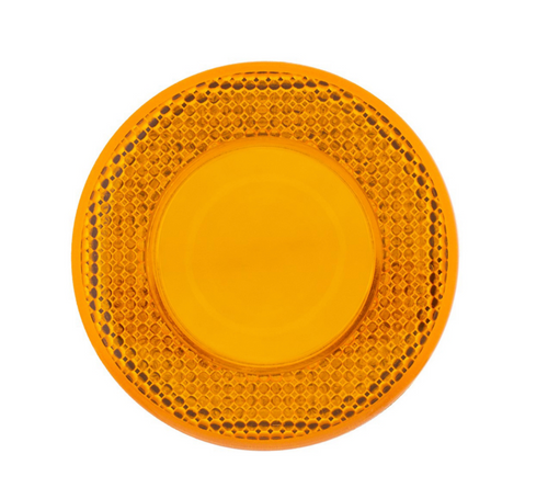 12 LED 2-1/2" Mirage Light (Clearance/Marker) - Amber LED/Amber Lens