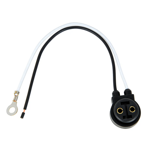 6" Lead wires w/ground ring