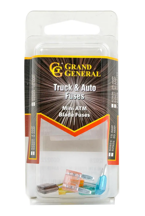 Mixed Mini ATM Blade Fuses