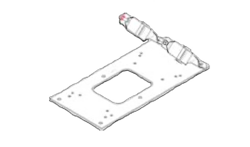 Seat Adapter Plate  Fit Peterbilt  579 / 567/ 589 , Kenworth T680 / T880 / W990 (2013 and newer)