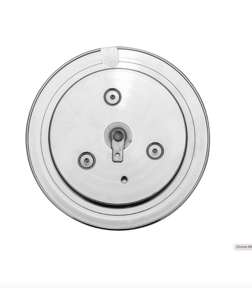 Chrome Billet Style Aluminum Horn Button