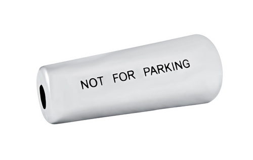 Chrome Plastic "Not For Parking" Trailer Brake Lever Cover For Peterbilt/Kenworth W/Bendix T-294095-A Valve