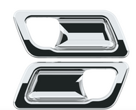 Chrome Plastic 2006+ Peterbilt Interior Door Handle Trim (Pair)*