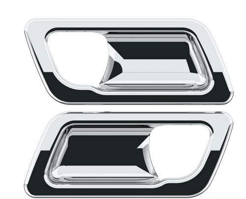 Chrome Plastic 2006+ Peterbilt Interior Door Handle Trim (Pair)*