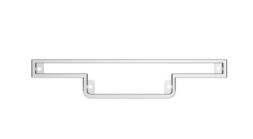Chrome Plastic Warning Light Panel Bezel Without Visor For 1990-2000 Peterbilt 379/378/377