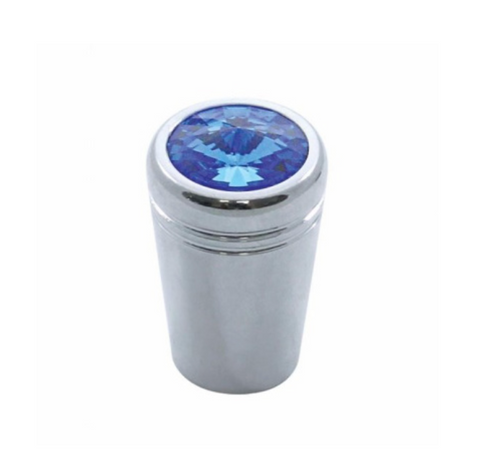 Mini Toggle Switch Extension With Blue Crystal For Kenworth (Card of 3)