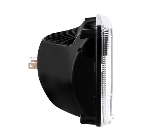 ULTRALIT - High Power LED 4" X 6" Low Beam Headlight With Polycarbonate Lens & Housing