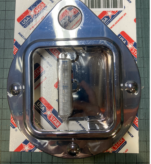 Door Handle Cover Peterbilt W/6 Blue LEDs Passenger*