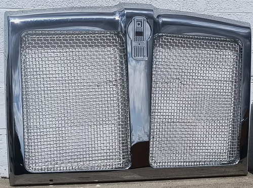Grille Fits Kenworth T880 Chrome Assembly w/Bug Screen