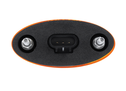 8 LED Fender Parking & Turn Signal Light For Peterbilt 386 (2006-2014) & 387 (2006-2010)-Amber LED/Amber Lens