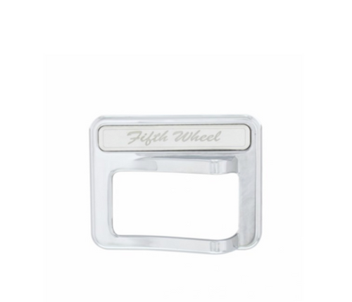 Chrome Rocker Switch Cover For Peterbilt 579 (2013-2019) & 567 (2014-2018)- Fifth Wheel