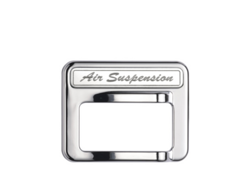 Chrome Rocker Switch Cover For Peterbilt 579 (2013-2019) & 567 (2014-2018)- Air Suspension