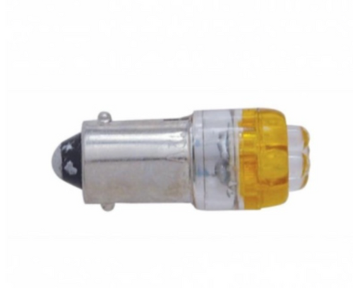 4 Micro LED 1893 Type Bulb - Amber (2-Pack)