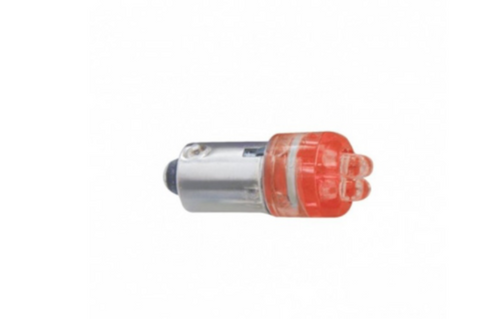 4 Micro LED 1893 Type Bulb - Red (2-Pack)