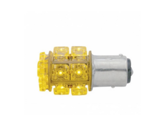 13 LED 360 Degree 1157 Type Bulb - Amber