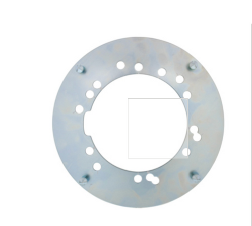 Trailer Hubcap Mounting Bracket - Universal Notch