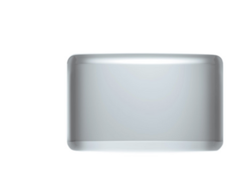 4 5/8" X 7 3/8" Stainless Horn Cover