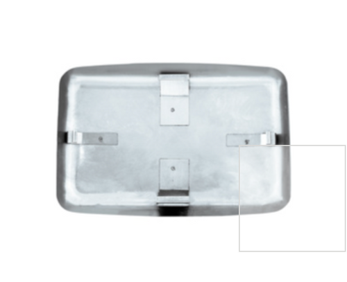4 5/8" X 7 3/8" Stainless Horn Cover