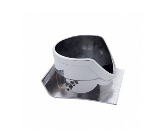 Chrome Plastic Flip Over Cup Holder For 1998-2002 Freightliner Century