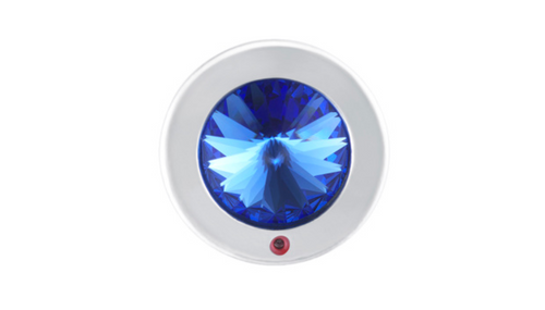CB Knob With Blue Crystal (2-Pack)