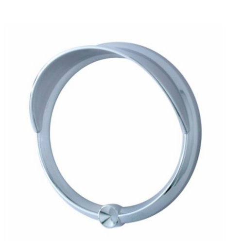 Signature Series Speed/Tachometer Gauge Bezel With Visor For Freightliner -Indented