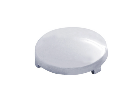 Chrome Plastic Covers For 3/4" Round Vinyl Button For Most Freightliner & International (Card of 10)
