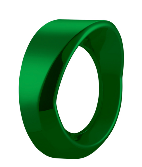 Candy Color Small Gauge Cover With Visor-Emerald Green