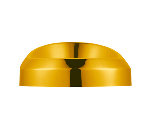 Candy Color Small Gauge Cover With Visor-Electric Yellow