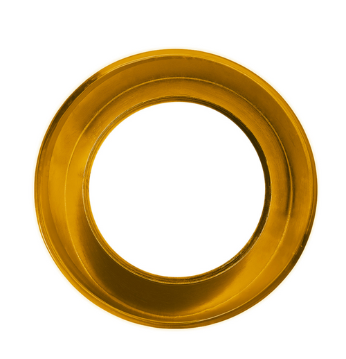 Candy Color Small Gauge Cover With Visor-Electric Yellow