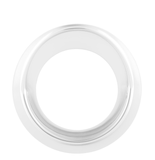 Candy Color Small Gauge Cover With Visor-Pearl White