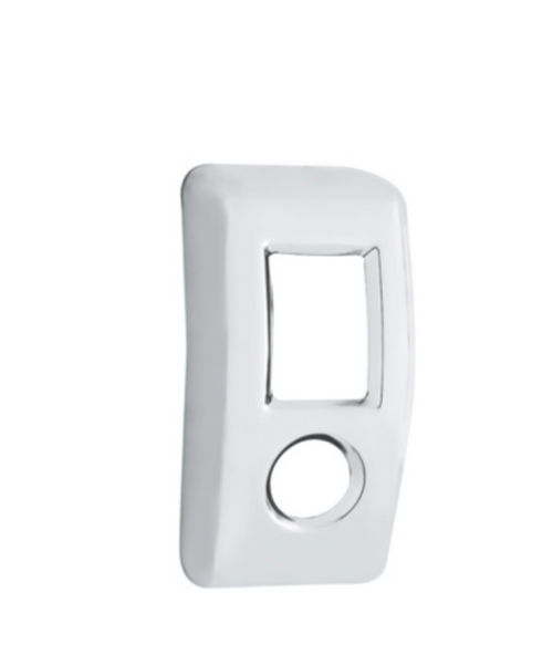 Chrome Plastic Dash Dimmer Switch Trim For 2006+ Kenworth W900/T800/T660/C500