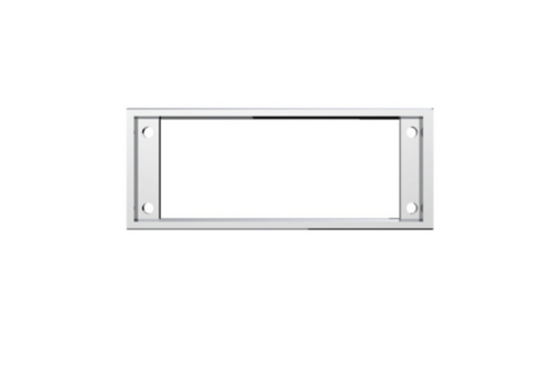 Chrome Plastic A/C Control Dash Panel Bezel For Kenworth W900 (1990-2005) & T800 (1986-2005)