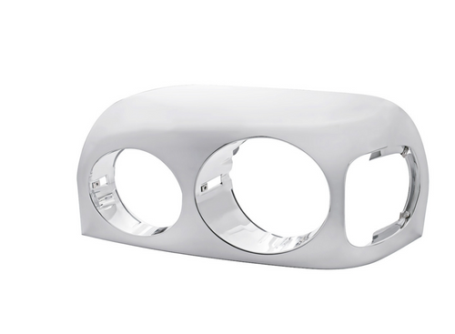 Chrome Headlight Bezel For 1996-2004 Freightliner Century - Driver