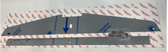 Kenworth T600 Custom Hood Grill w/ 18 Louvers Top & Bottom Surround Pieces Only*
