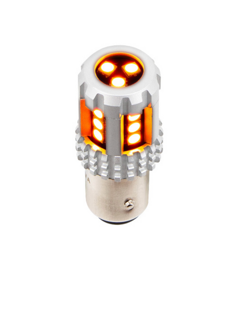 High Power 18 LED 1157 Bulb-Amber