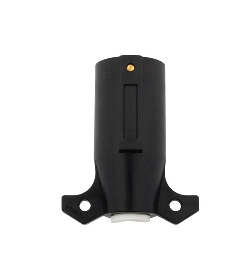 Round 7-Way Female Connector - Flat Pin