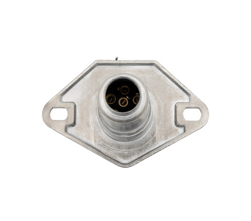 Round 6-Way Male Connector - Split Pin